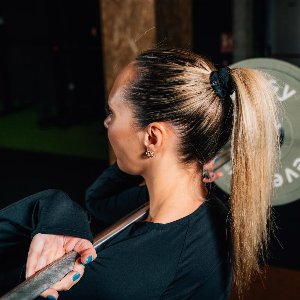 Velites I Elastico Sportivo Tipo Scrunchie | Tenuta stabile e senza tirare | Non lascia segni ed evita rotture