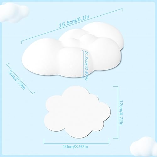 Miniatura 7 de ATTACK SHARK Alfombrilla de mouse 4 en 1, reposamuñecas para teclado, soporte de muñeca de mouse y juego de posavasos de cuero con alfombrilla de