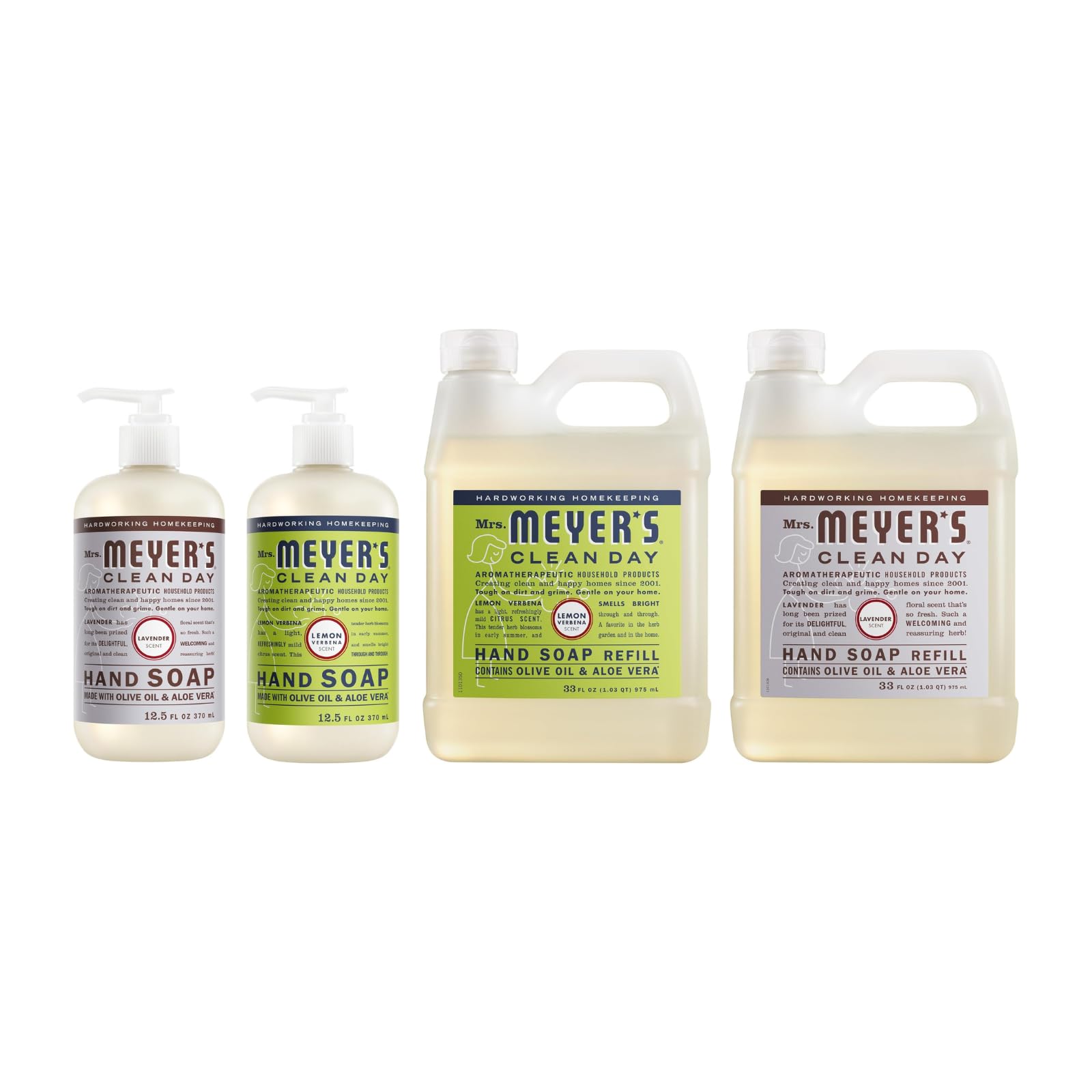 Liquid Variety Pack by Mrs. MEYER'S – 91 Fl Oz (Pack of 1)