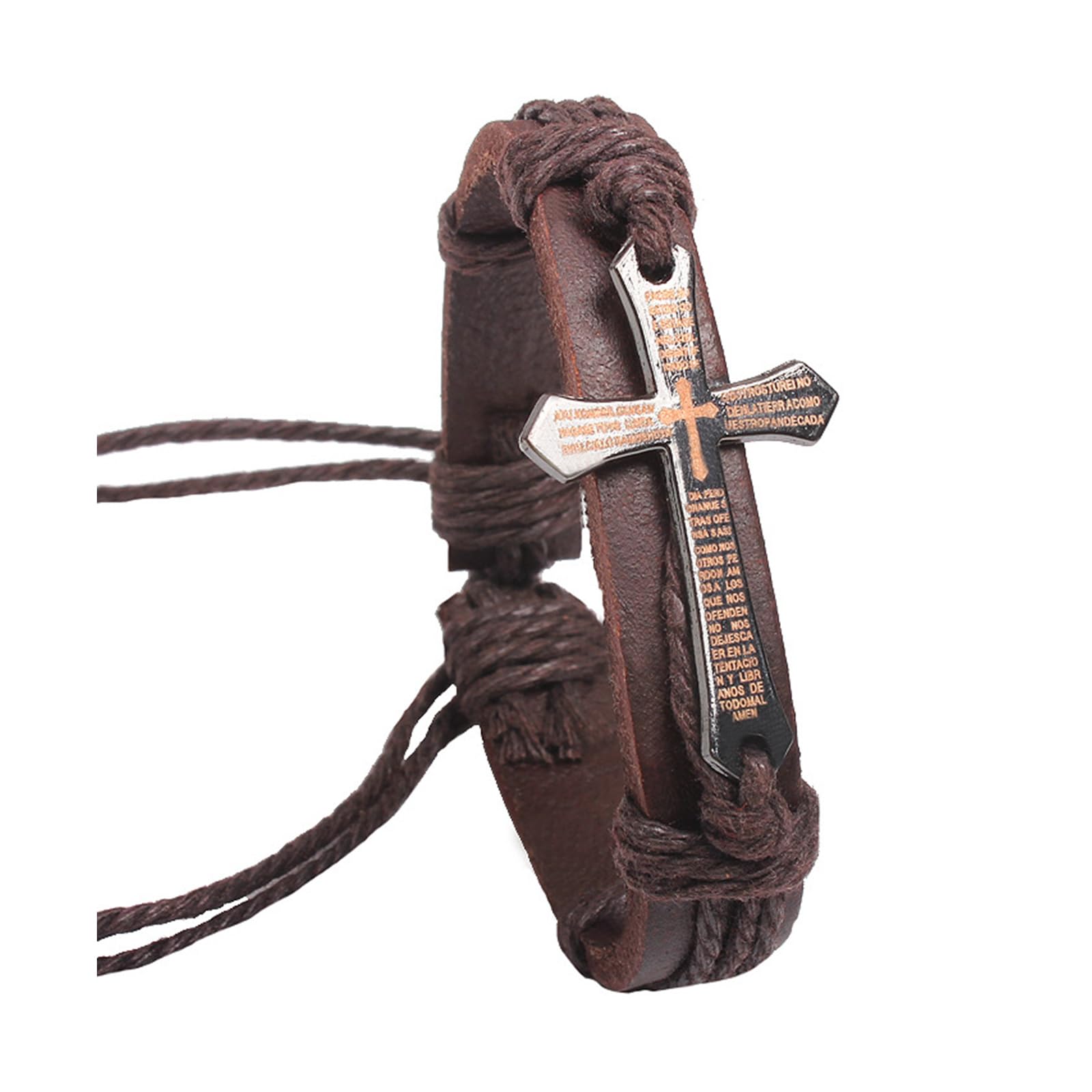 Ldbuejiaja Cultured Leather With Traditional Crosses For Home Outdoor Use Aesthetic Cultured Catholic