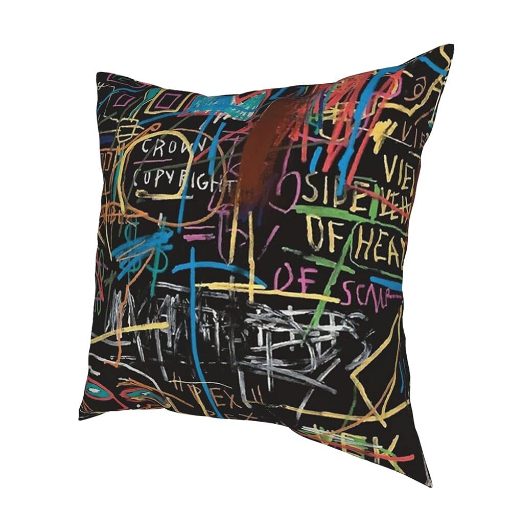 Amazon.co.jp: ijジャンミシェル・バスキア BASQUIAT クッションカバー Amazon.co.jp: ijジャンミシェル・バスキア BASQUIAT クッションカバー