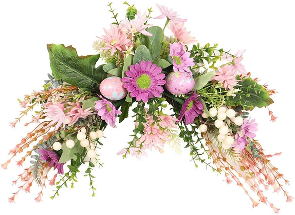 Colored Egg Wild Chrysanthemum Front Door Home Decoration Wall Hanger