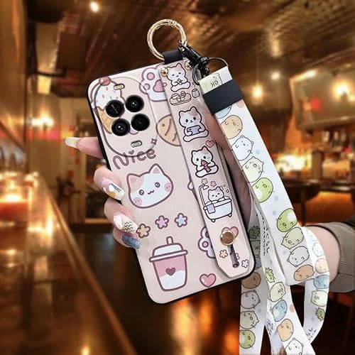 Phone Case Compatible with Huawei Nova14 Lite/Vitality Edition, Waterproof Dirt-resistant Soft case Design Ring Kickstand Cute L