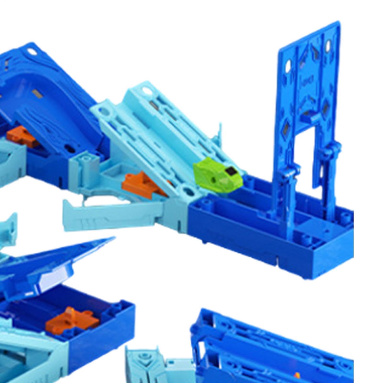 Generico Giocattoli Pista Da Corsa Dei Dinosauri Interattivo Flessibile DIY | Set Pista Macchinine Per Bambini E Bambine Interno Esterno Prescuola Asilo Viaggio Compleanno