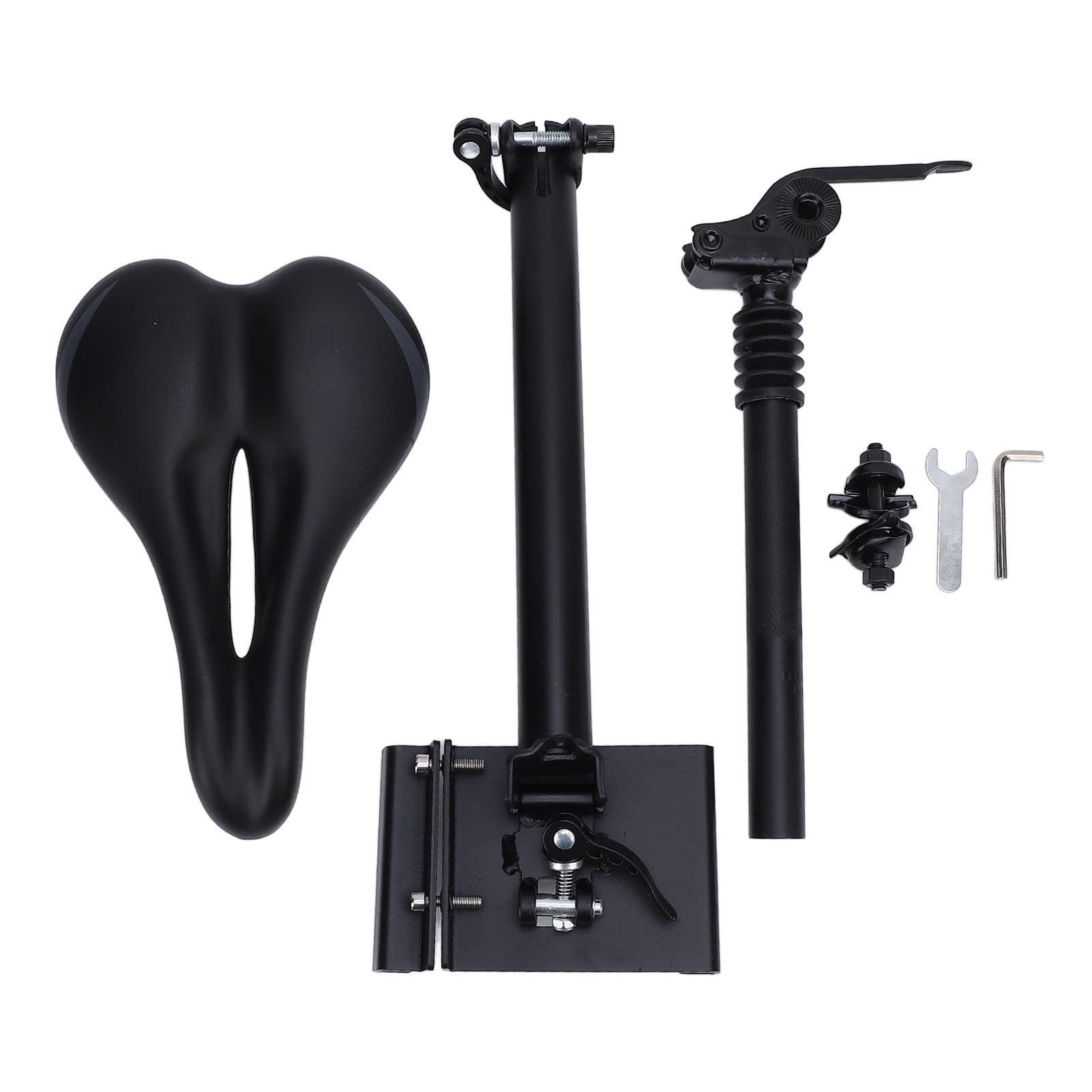 Selle de Siège de Scooter électrique Réglable, Conception Pliable Absorbant Les Chocs pour Scooter M365 en Alliage D'aluminium 1 unité