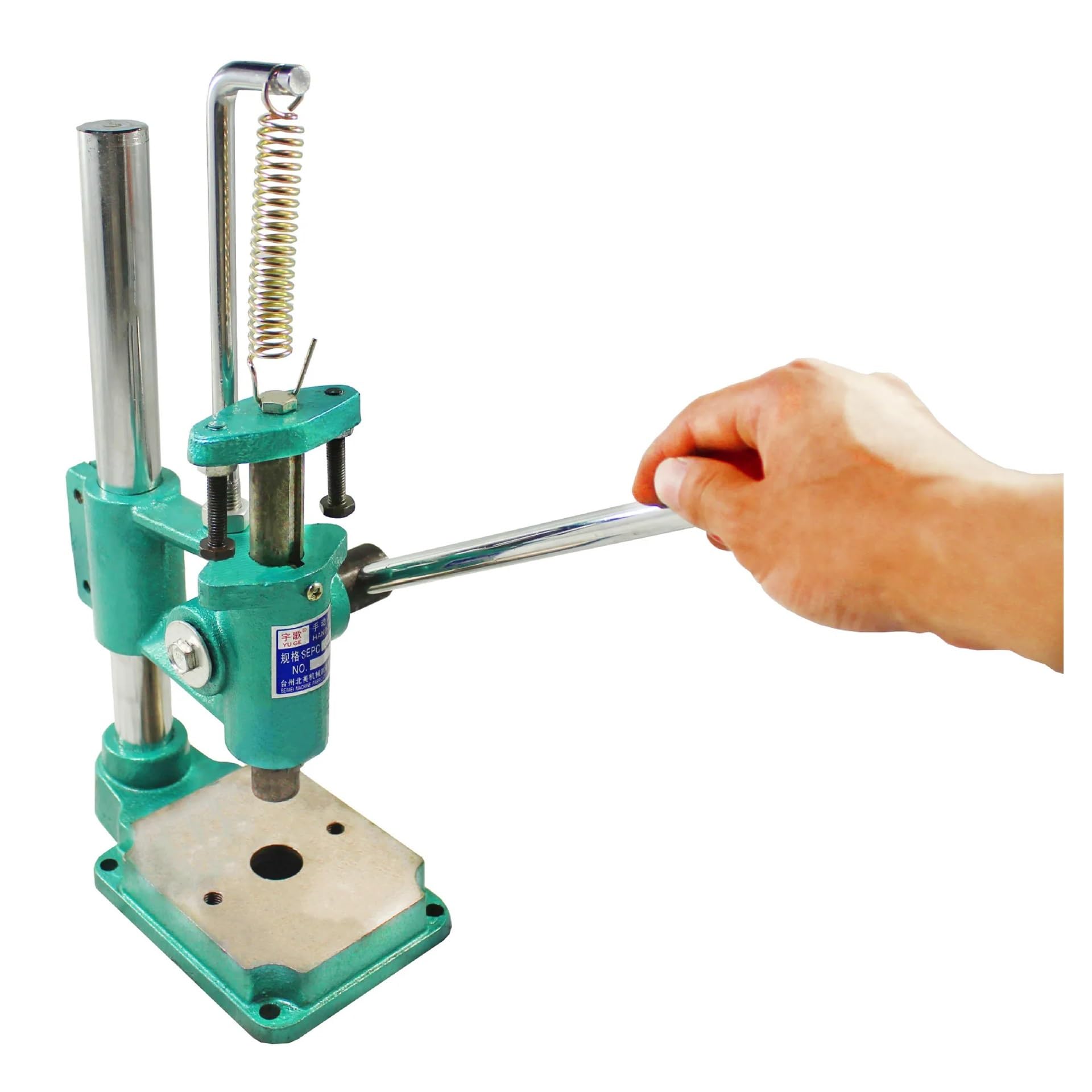 Pressa da Tavolo Manuale JR-16 / JH-16, Testa Tonda/Quadrata, Piccola, 57 mm Professionale(Round Head)