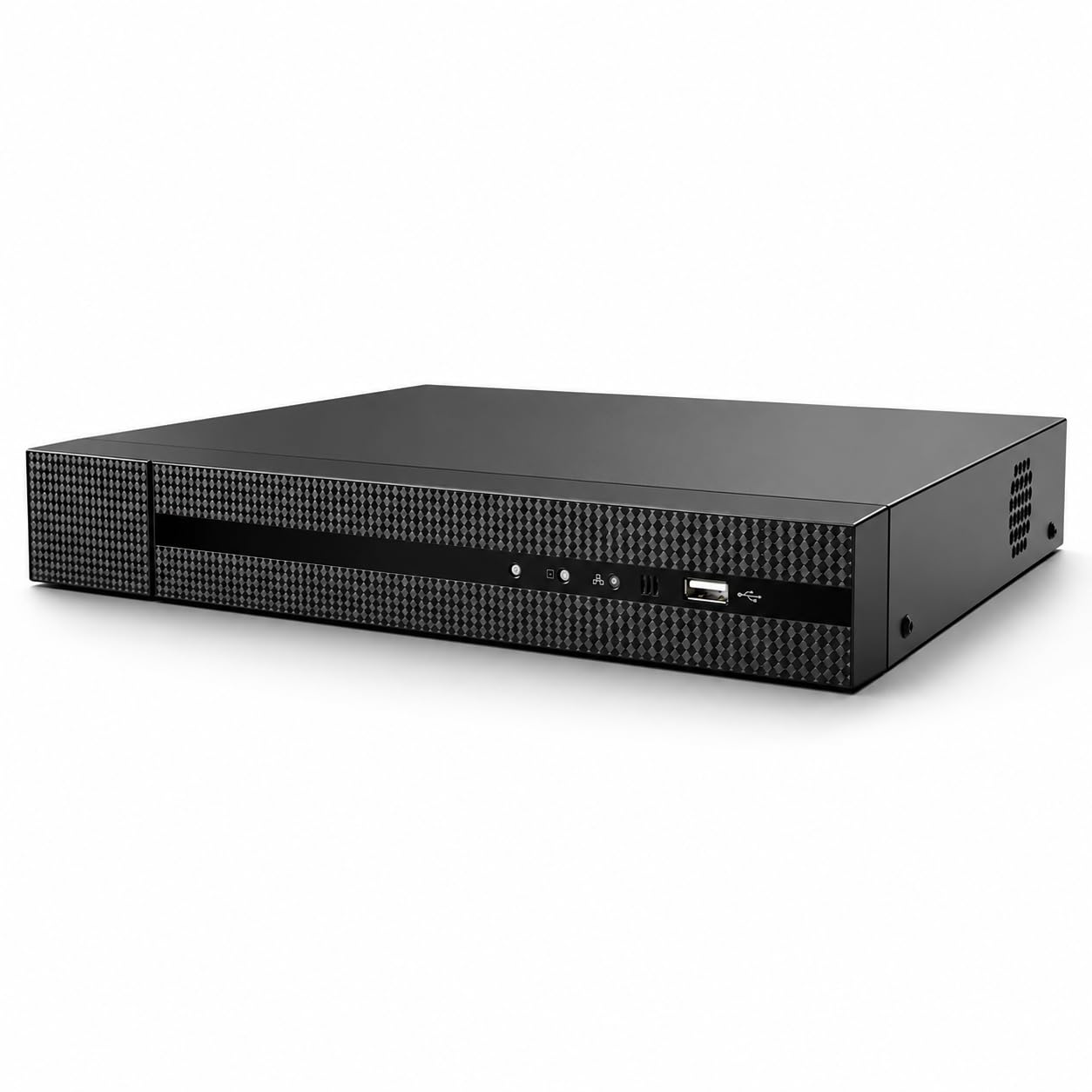 ERI-K104-P4 4-K PoE NVR, 8MP Netzwerk-Videorecorder, H.265+/H.264+, 4 PoE-Ports, HDMI/VGA 4K-Ausgang, 1 SATA-Schacht, ONVIF-kompatibel für IP-Sicherheitskameras