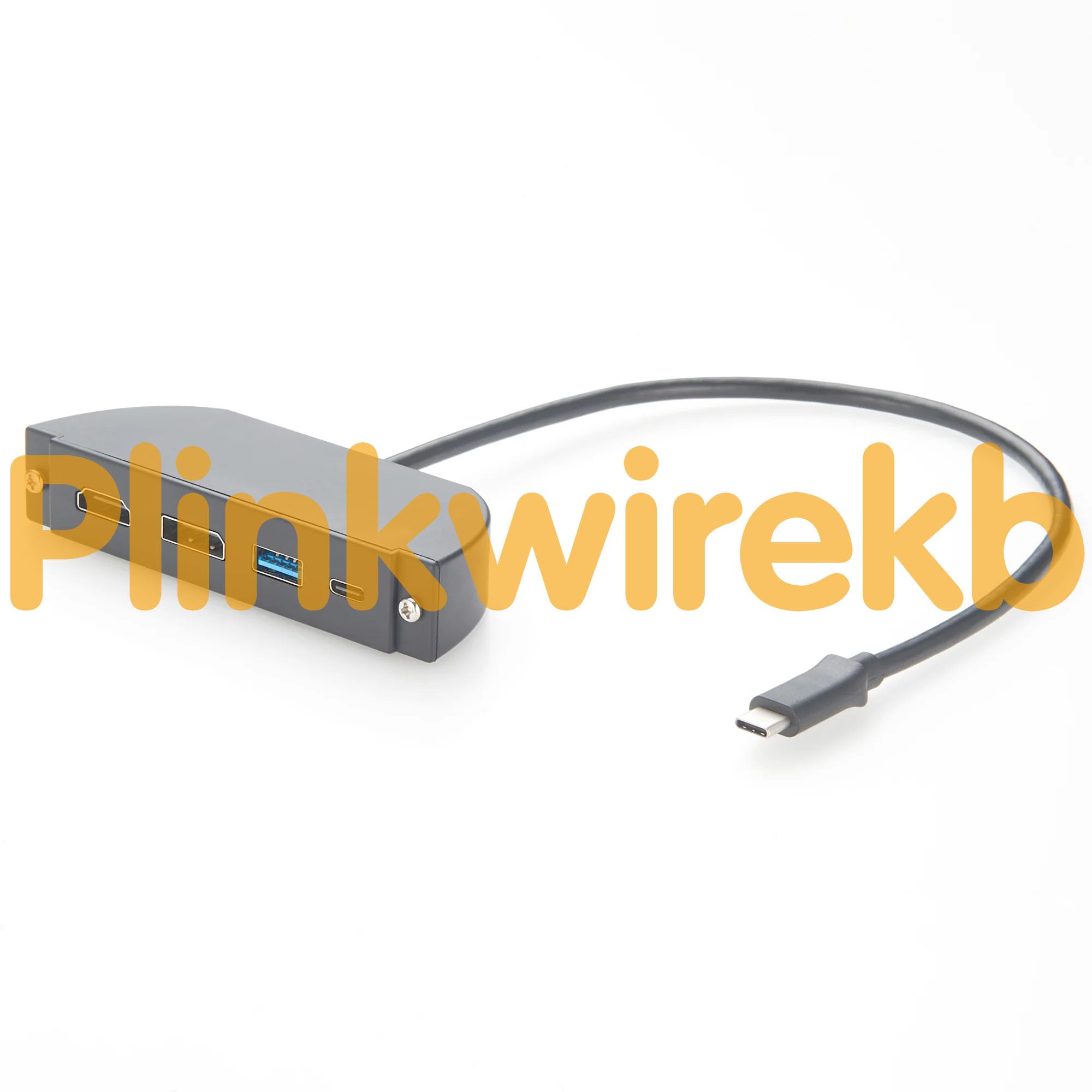 PCM-KW-566 Rallonge de panneau USB-C vers HDMI DisplayPort USB-A USB-C (1,5 m)