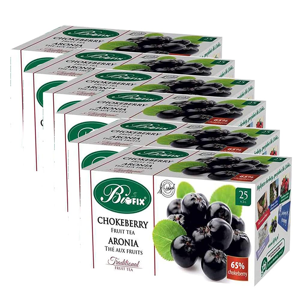 BiofixClassic Aronia Tea 25x2g (Pack of 6)