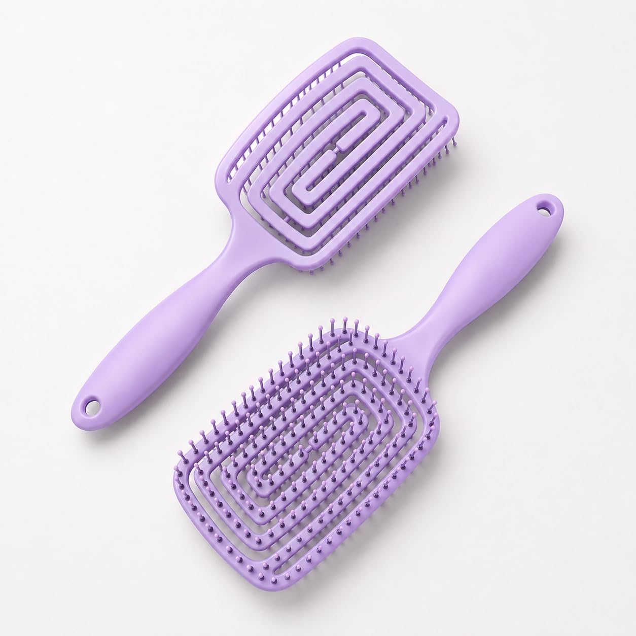 Premium 3D Detangling Hair Brush for Women & Men- Anti Hair Fall Comb for Curly, Wavy & Straight Hair | Hair Straightening Brush, Wet & Dry Styling Brush | Scalp Massager, Frizz Control & Tangle Free Grooming Brush PACK OF 1-image-42