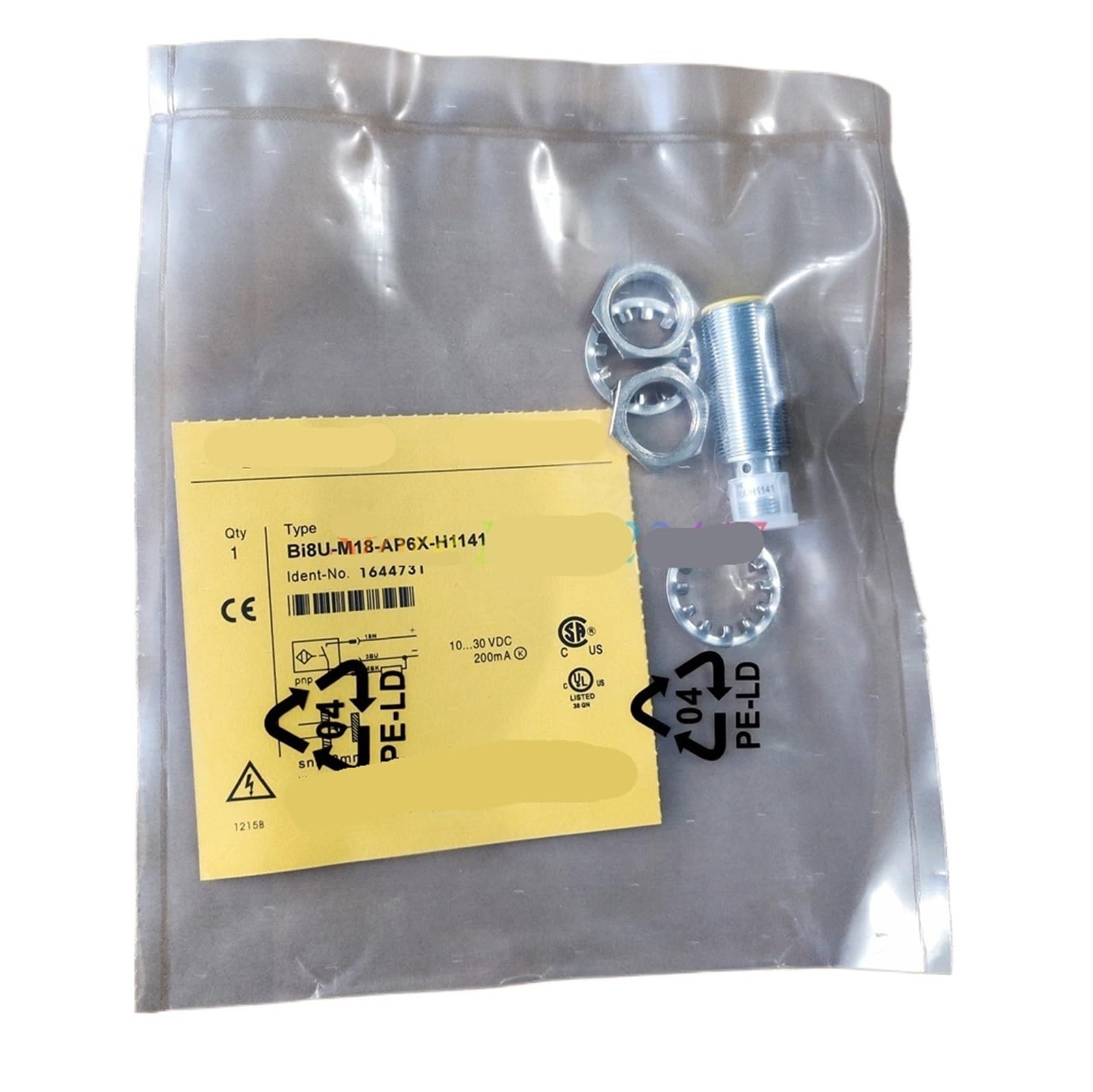 LEOTNNDQ Bi8U-M18-AN6X-H1141 BI8U-M18-AP6X-H1141 Proximity Switch Sensor(Bi8U-M18-AP6X-H1141)