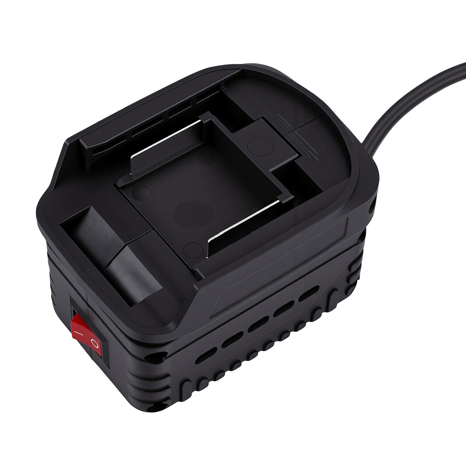 Generic Bomba Sumergible Inalámbrica Bomba de Transferencia de Agua Eléctrica Portátil Eficiente para Riego de Jardines y Prevención de Inundaciones, Material ABS, Azul