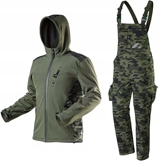 Arbeitshosen | Größe XS - XXL | Latzhose CAMO | Arbeit Werkstatt Heavy Duty Hosen | EN ISO 13688:2013