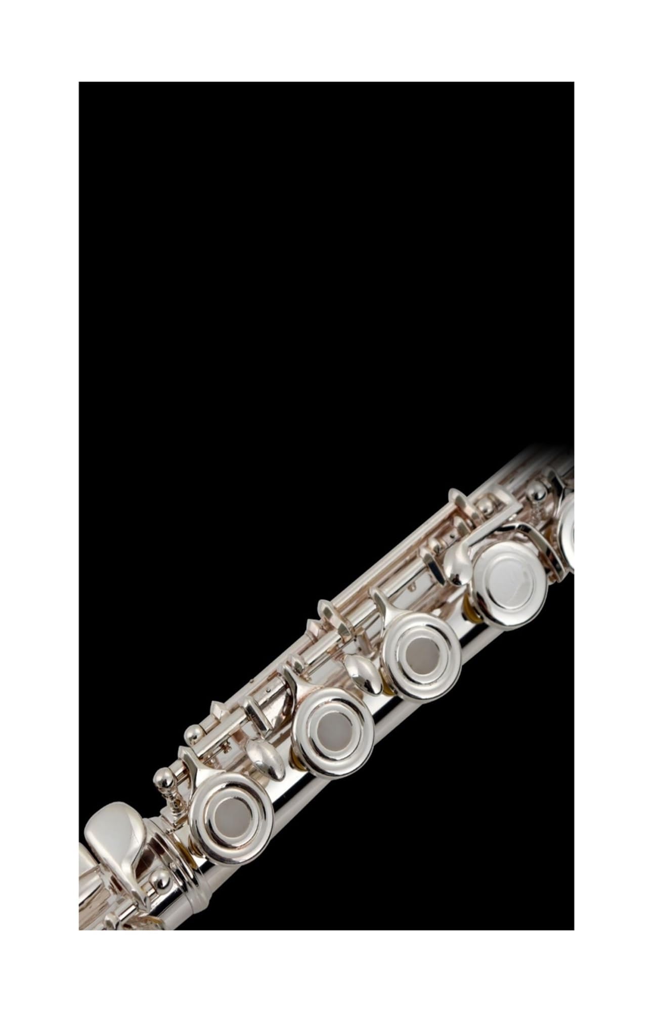 flauta de instrumento musical Flauta para principiantes escuela de rendimiento profesional llave C de cuproníquel chapada en plata y níquel