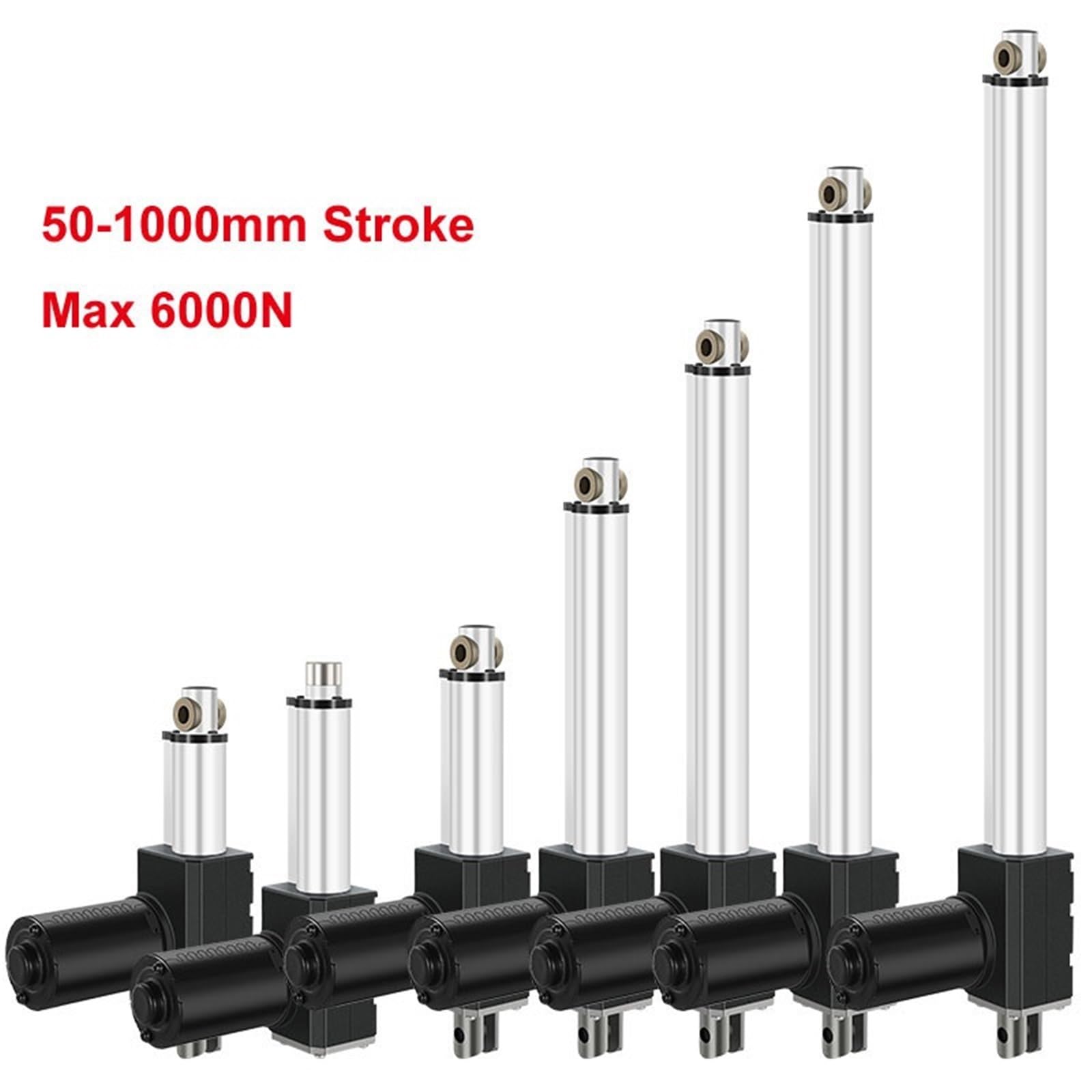 Justech Attuatore Lineare Multifunzione Motore 12V DC 1000N 300mm Attuatori Lineari 14 Mm/s Motore Lineare Attuatore Regolabile Sollevatore Corsa Motore Elettrico Per Motore Elettrico DIY - Foto 3