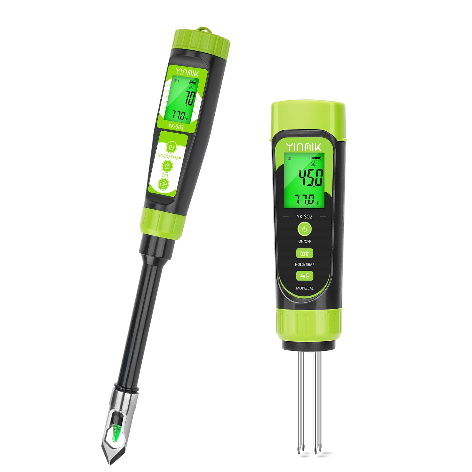 Digital Soil pH Moisture Tester, Plant Moisture pH Meter For Soil And Water, Great Soil Testing Kit For Gardener, Digital Soil Moisture pH Tester 4 In 1, For Lawn Plant-picture-27