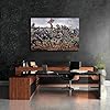Battle of Fredericksburg Confederate Civil War Poster Canvas Print Painting Picture Wall Art Home Hallway Bedroom Living Room Decor (unframe,8x12 inch) #2