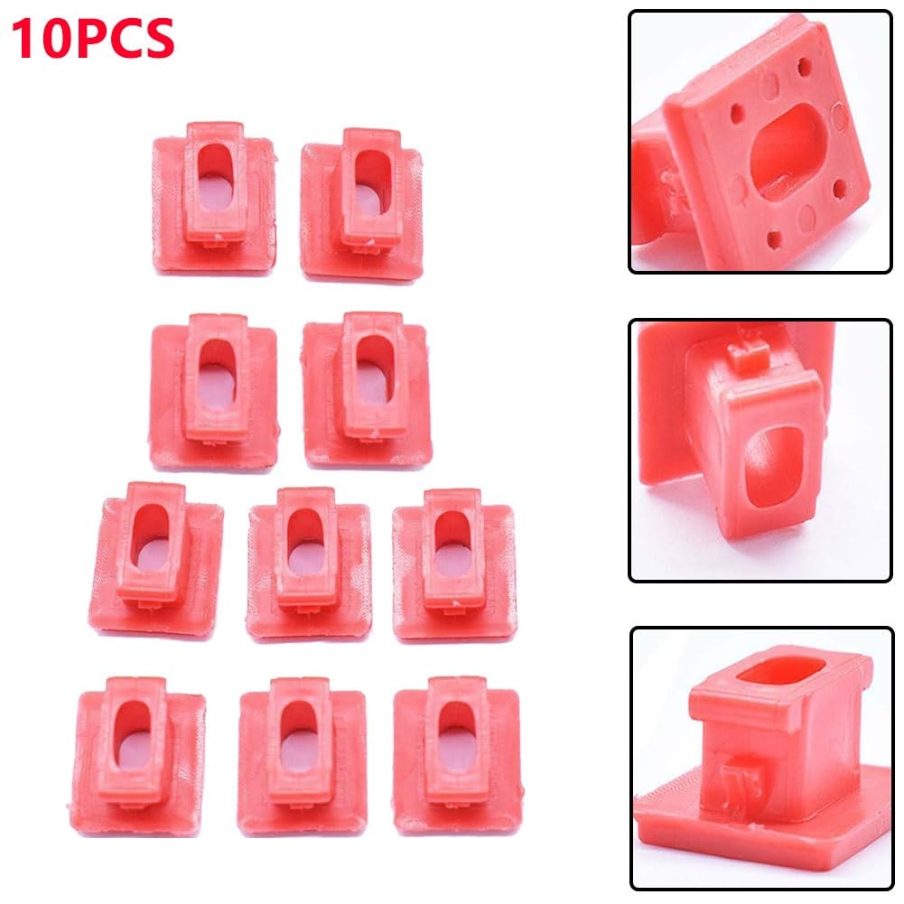 Clips Para Salpicadero BMW - 10 Piezas, Referencia 51458266814, Compatibles Serie 3 E46, Serie 7 E65, X3 E83