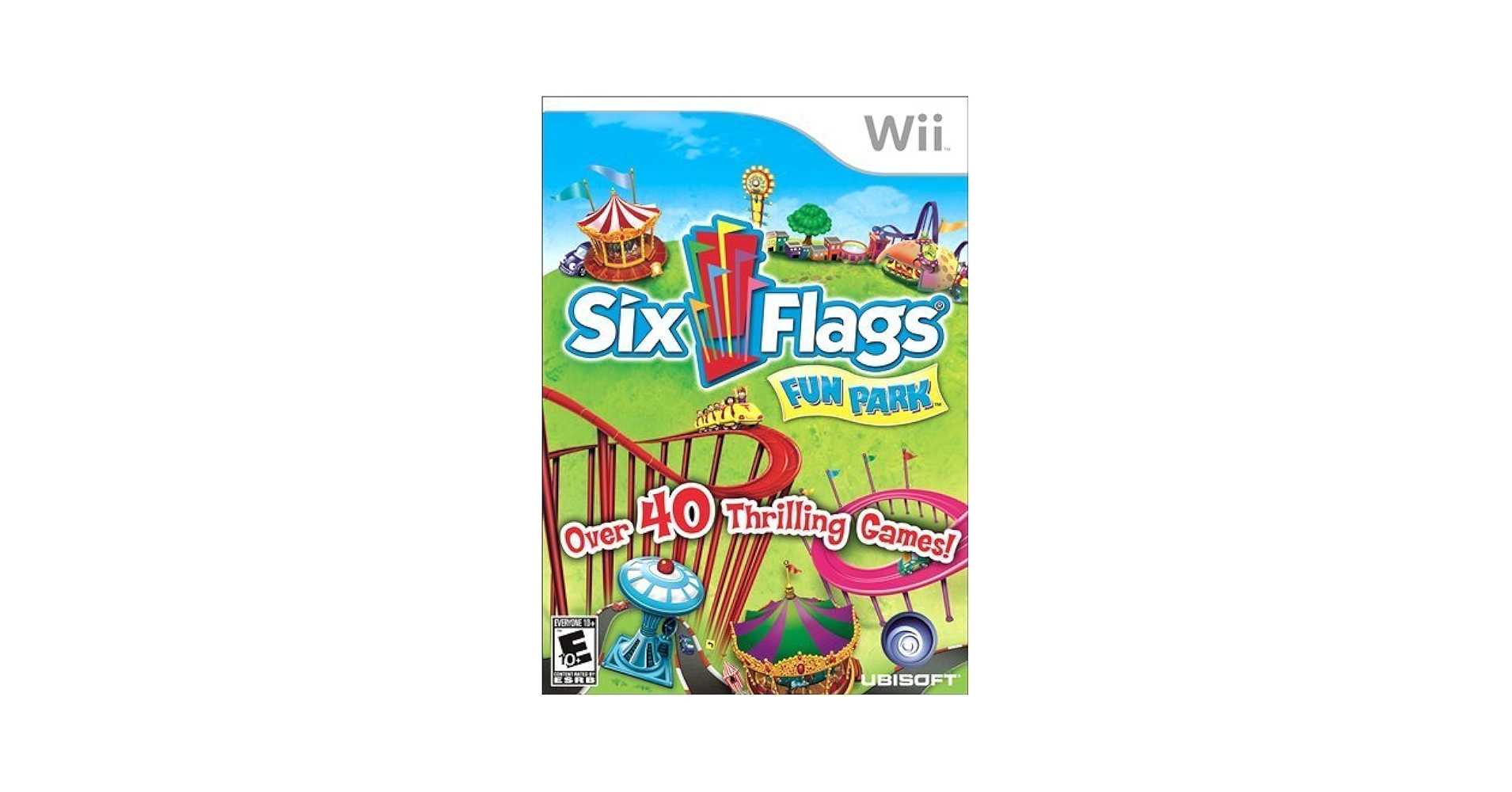 Amazon.com: Six Flags Fun Park - Nintendo Wii (Renewed