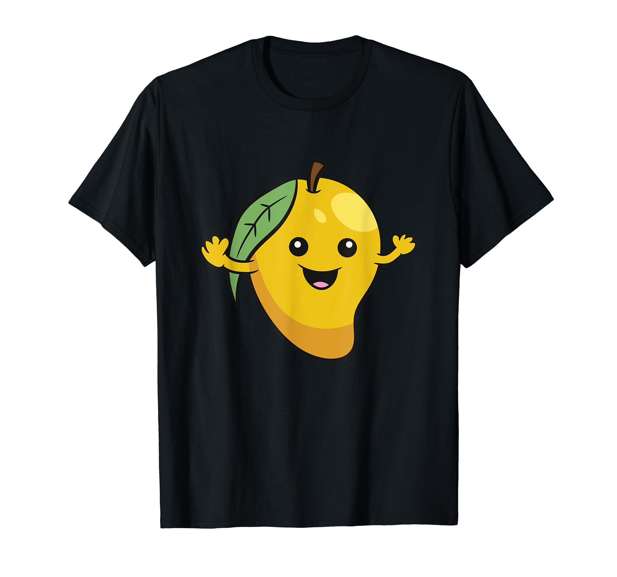 Cute Mango Fruit Tees and GiftsMango Happy Cute Mango Fruit Love Mangoes T-ShirtOEKO-TEX STANDARD 100