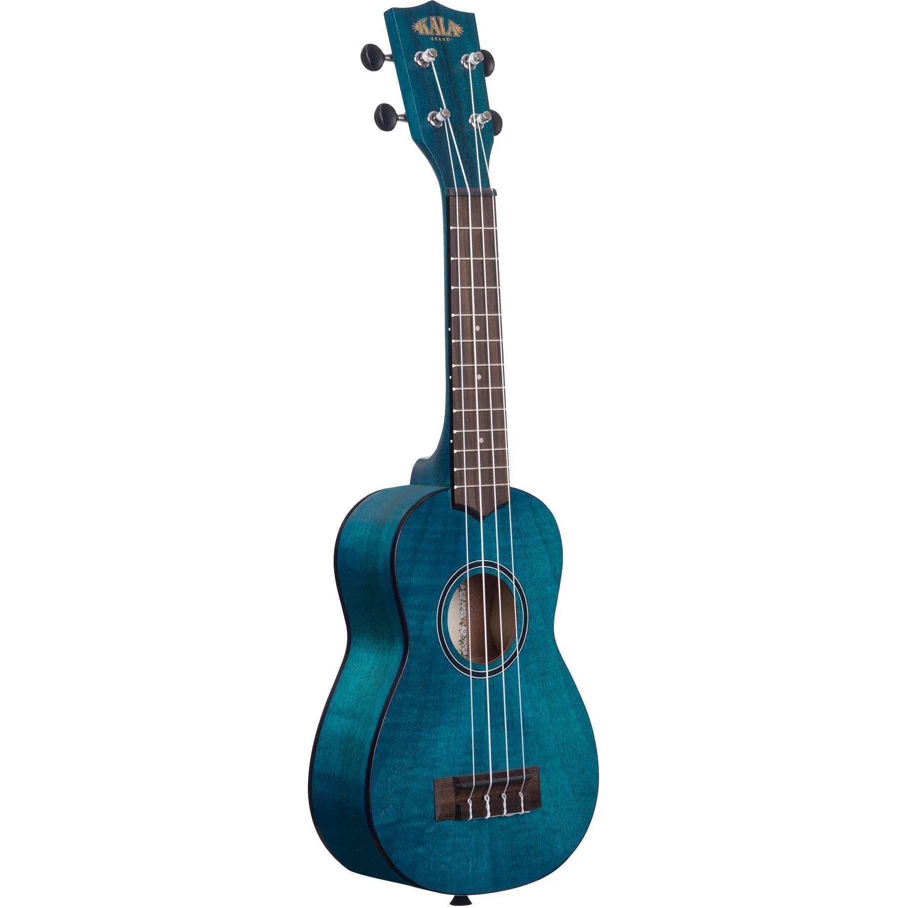 KALA KA-SEMB - Blue Exotic Mahogany Soprano Ukulele, with Bag (UB-S)