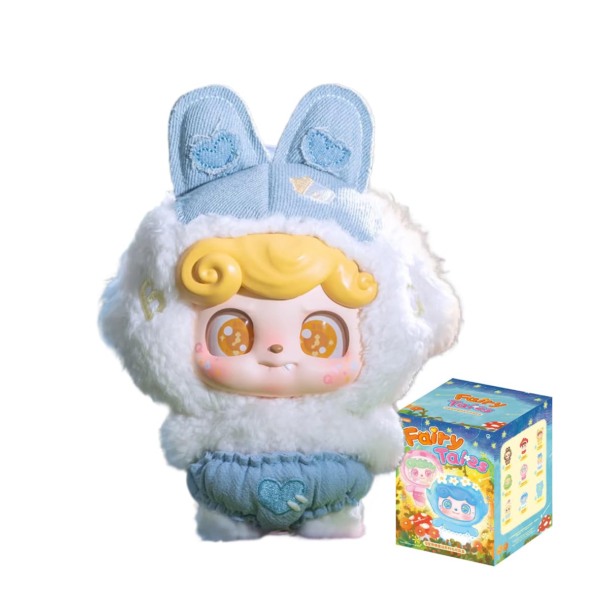 Q.Kid Fairy Tales Series Blind Box Action Figures Mystery Box Cute Random Toys Birthday Gift Christmas Collectible Toy for Desktop Ornaments, 1PC