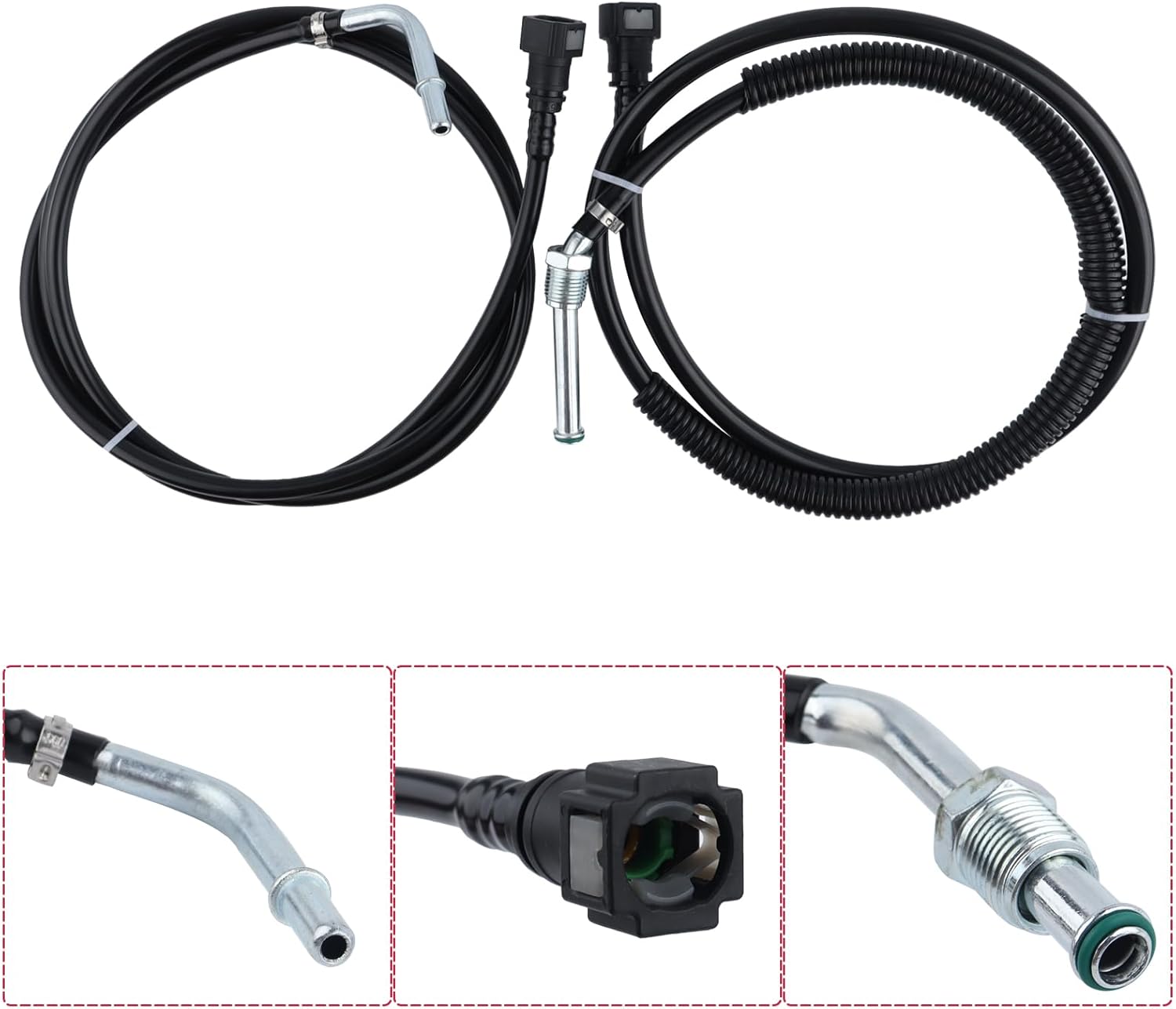 Fuel Lines FL-FG0810 FL-FG0811 for Chevy Suburban 1500 Tahoe GMC Yukon 2002-2004