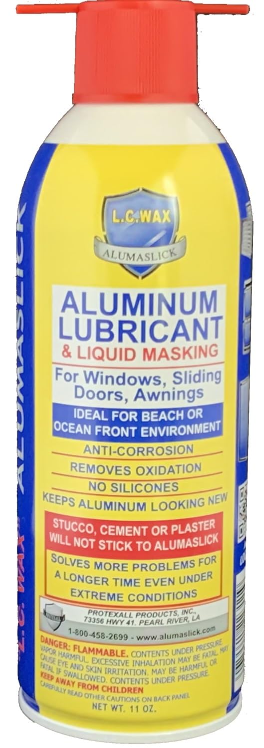2 Set - L.C. Wax Aluminum Lubricants Can 12 Oz