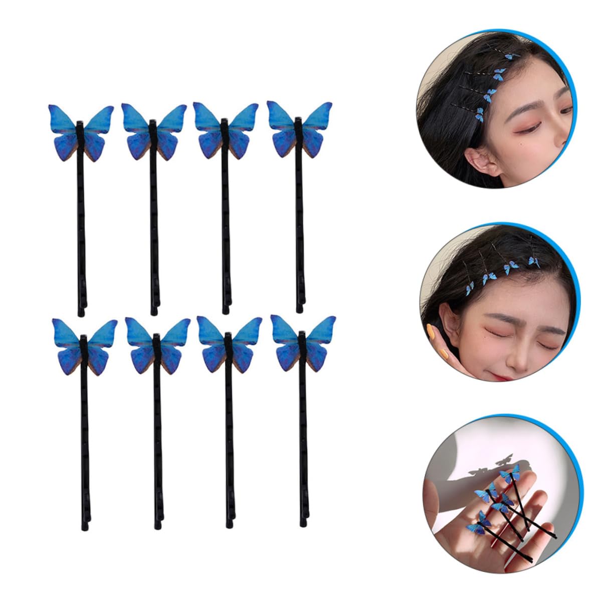 Housoutil Juego De 5 Para El Pelo Con Diseño De Joyería Para El Pelo Horquillas De Novia Accesorios Para El Pelo De Boda 8 Unidades X 5