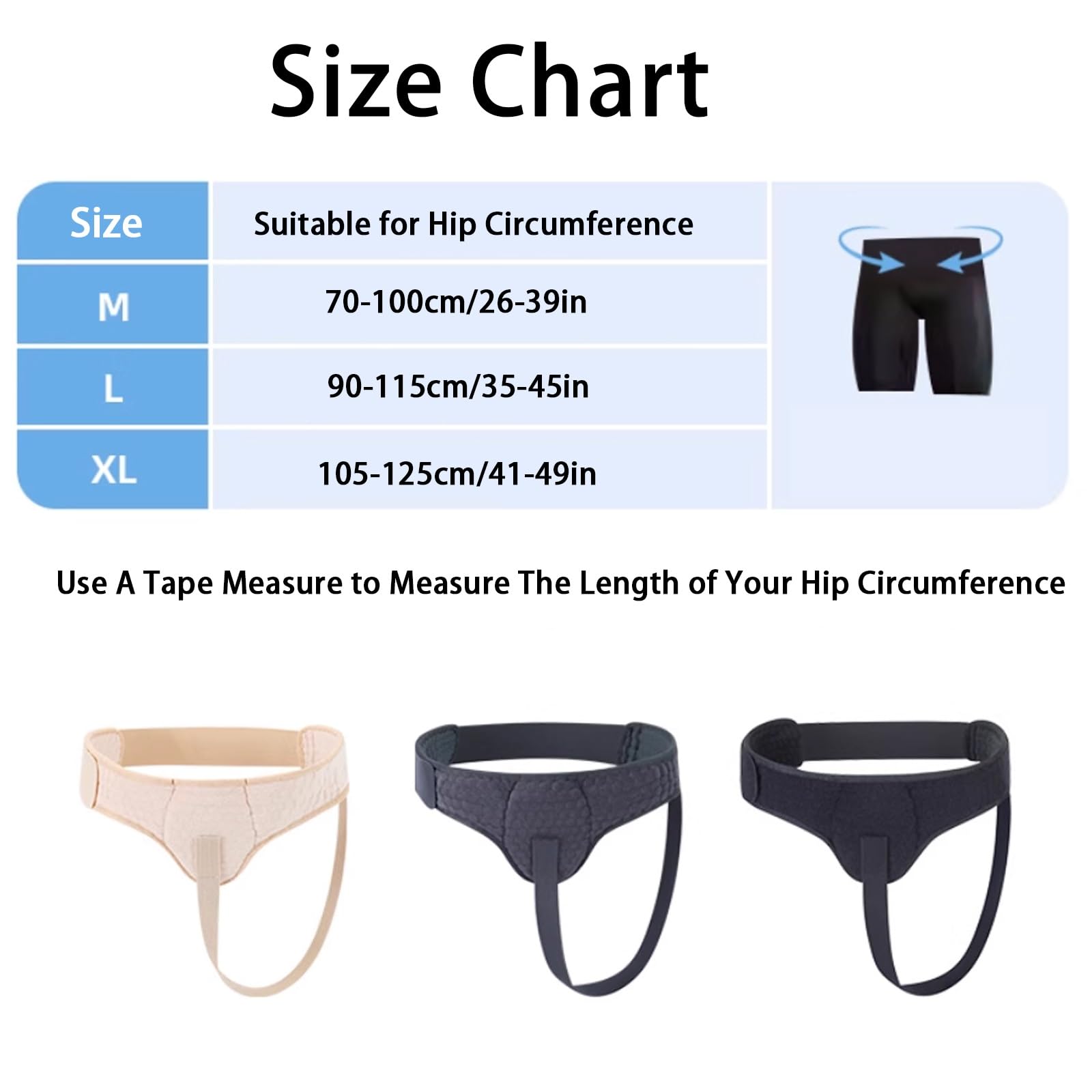 Pain Relief Hernia Belt with 2 Removable Compression Pads for Men, Women, Hernia Support Unilateral, Left and Right Universal(Gray,X-Large)