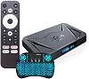 CHROX X96Q PRO Android TV Box, Smart Set-Top Box with H728 CPU Build-in 2.4G5G WiFi Bluetooth 4.2, Media Player Support 4K 3D UHD Video, with Mini Wireless Keyboard, 4gb32gb