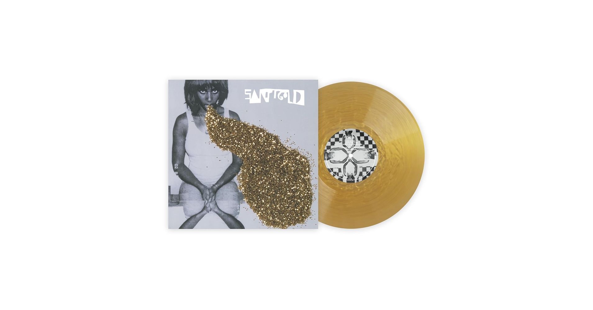 Santogold LPレコード Amazon.com: Santigold (Remastered Club Edition Gold Nugget