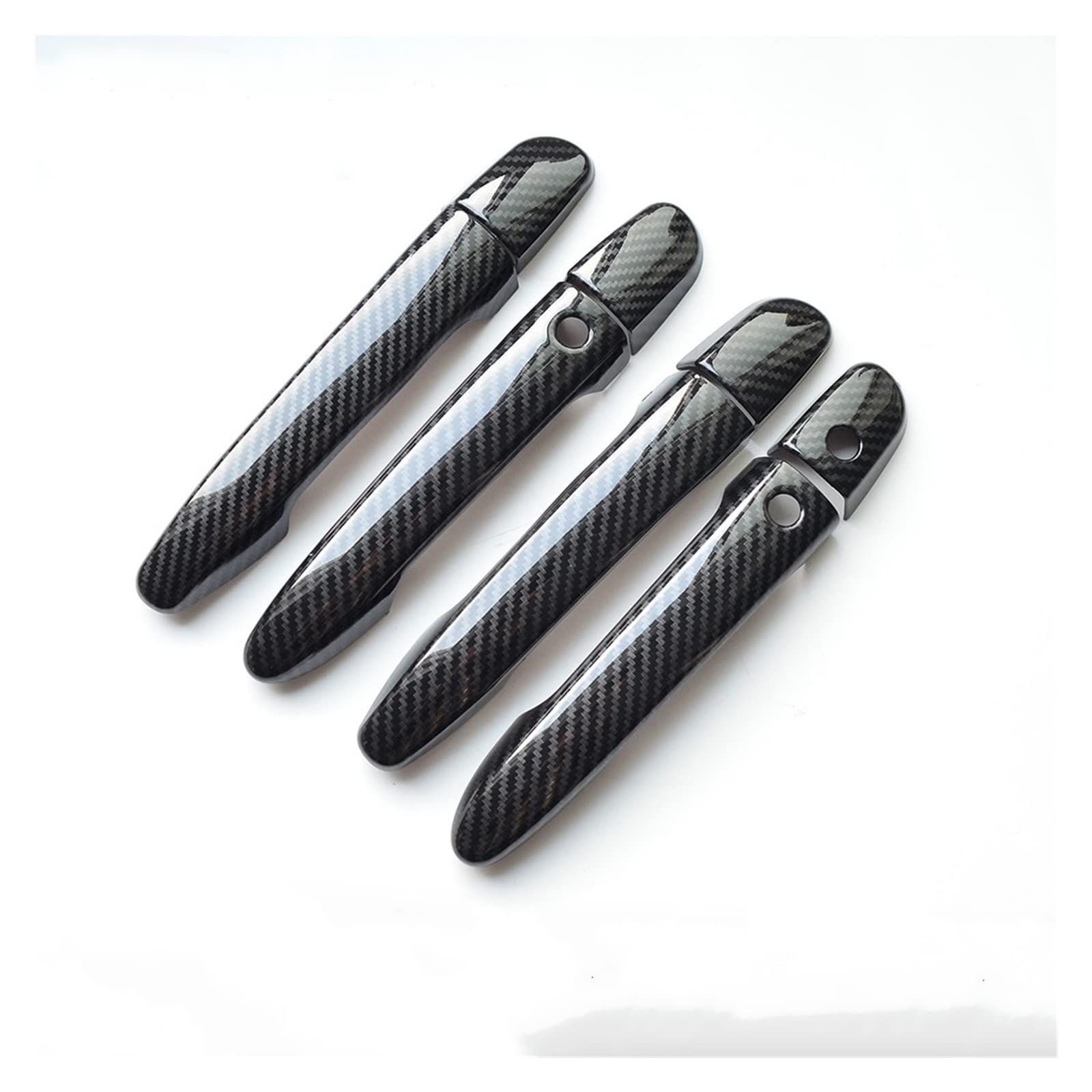 Rinkteea One Color Exterior Car Door Handle For Mazda Cx-5 Cx5 Cx 5 2012-2020 Styling Carbon Fiber Chrome Car Door Handle Cover Trim Accessories(D)