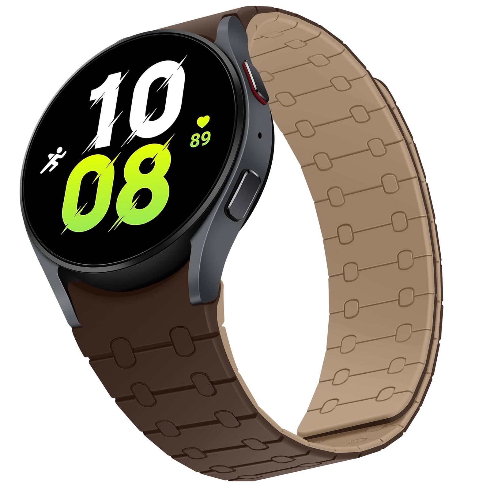 ZZDZZ Magnetic Band Compatible with Samsung Galaxy Watch 7/FE/6/5/4 Band 40mm 44mm/Galaxy Watch 5 Pro 45mm/Watch 6 4 Classic 42mm 46mm 43mm 47mm, 20mm