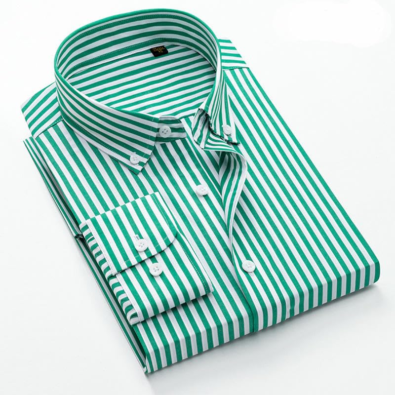 Camisa de algodón ligera y transpirable para evitar el calor en la oficina 5
