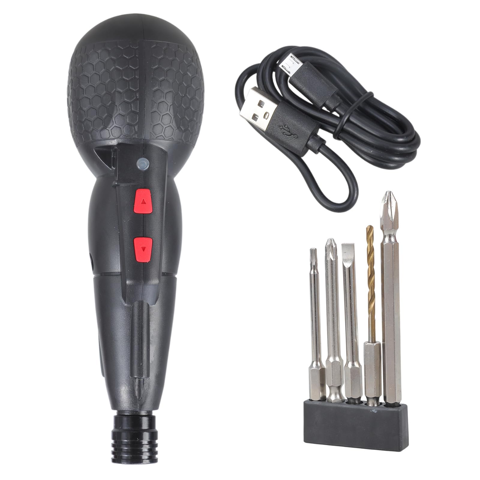 Tournevis électrique portable haute luminosité LED avec batterie longue durée 900 mAh
