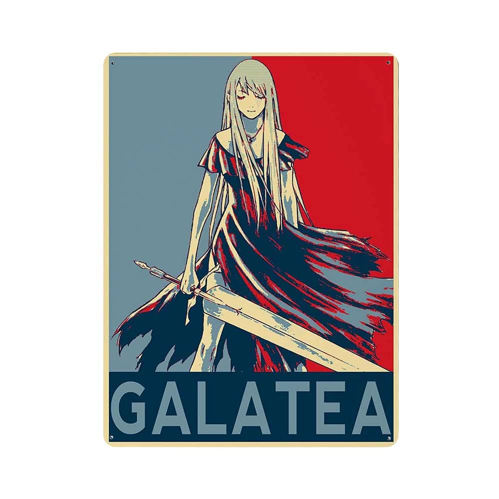 Amazon.co.jp: キャラクターポスター、クレイモアプロパガンダガラテア