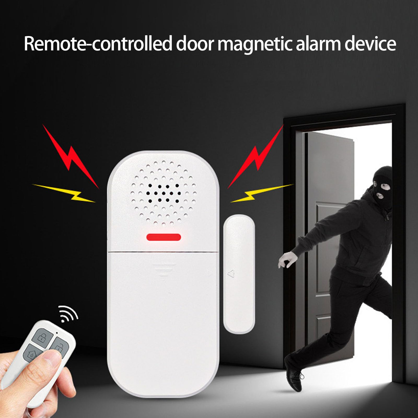 Allarme con sensori magnetici Intelligenti con Telecomando Regolabile Avviso da 130 per la Sicurezza delle finestre delle Porte I Bambini Anziani utilizzano l ' Allarme della Porta