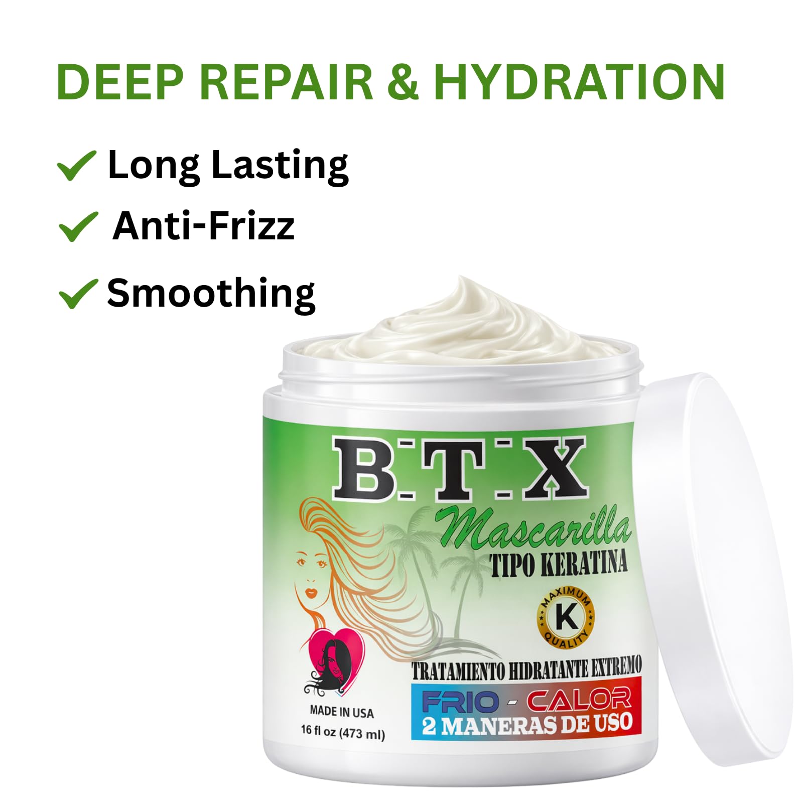 Amazon.com: Kachita Spell BTX Hair Treatment Deep Conditioning