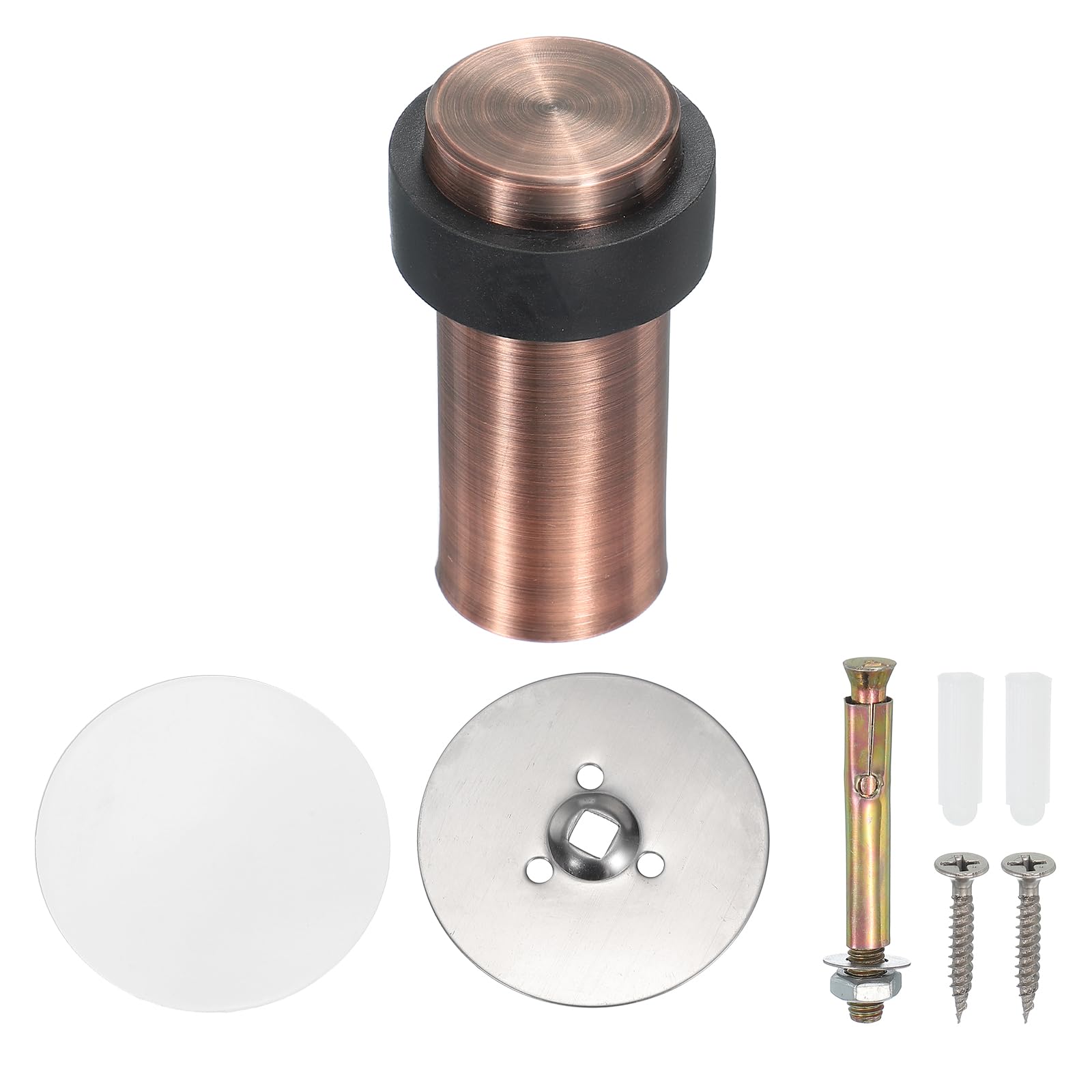 Butée de porte ronde pour éviter les impacts de poignée au sol inox