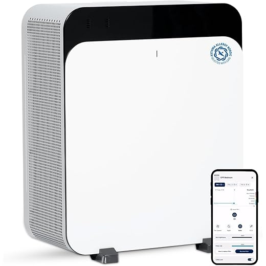 Blueair air purifier for bedroom living room home Particle w