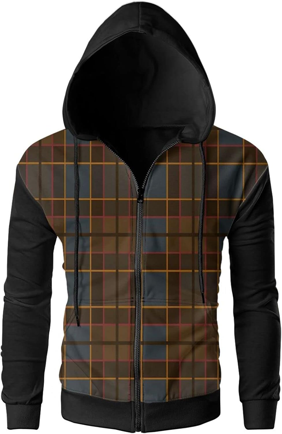 Tartan plaid sweatshirt Clearance