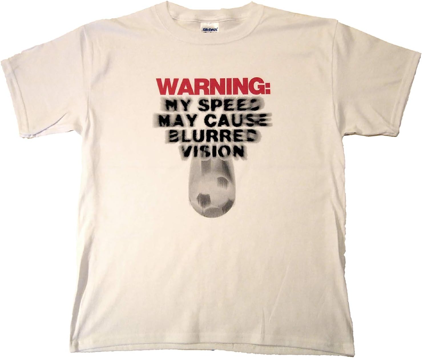 Blurred Vision Funny Youth Soccer T-Shirt