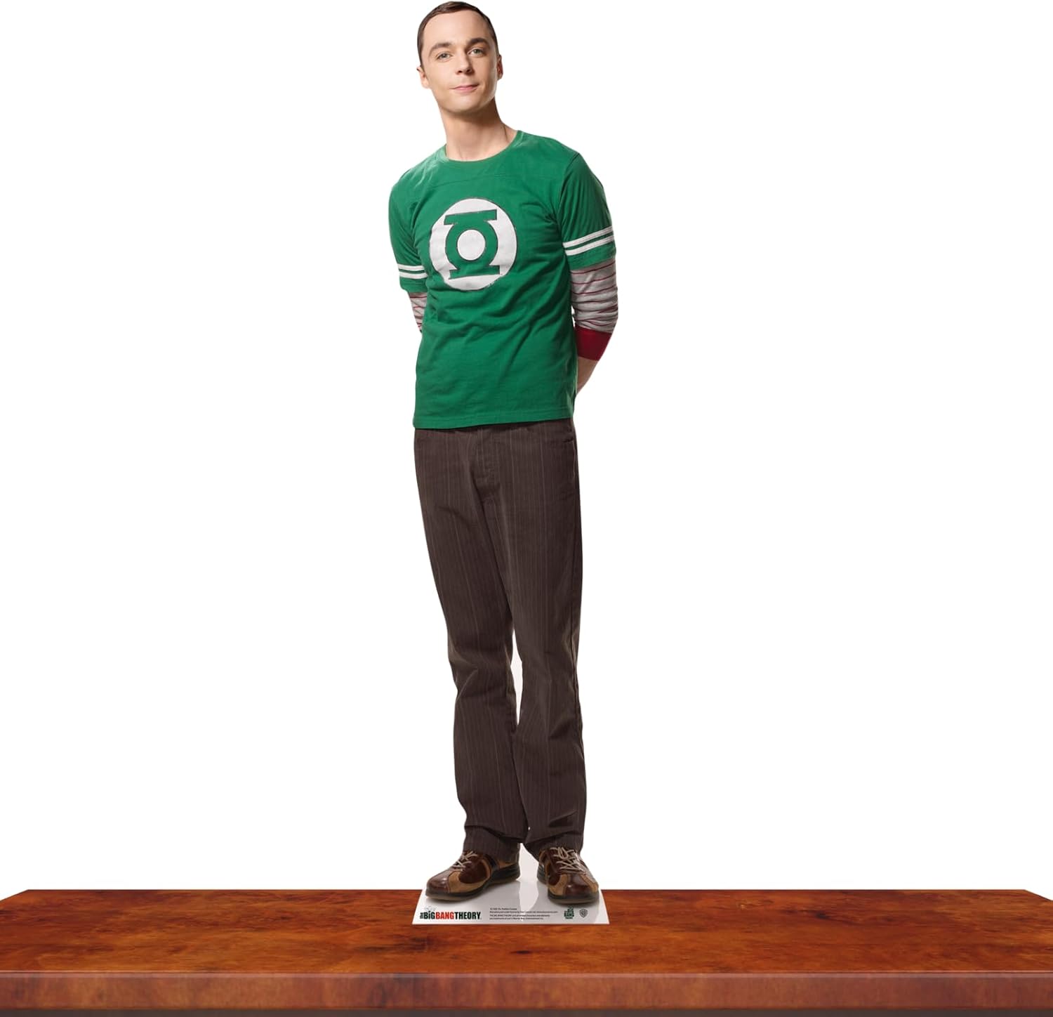 The Big Bang Theory Dr Sheldon Cooper Cut Out, Cardboard, Multi-Colour, 92 x 24 x 92 cm