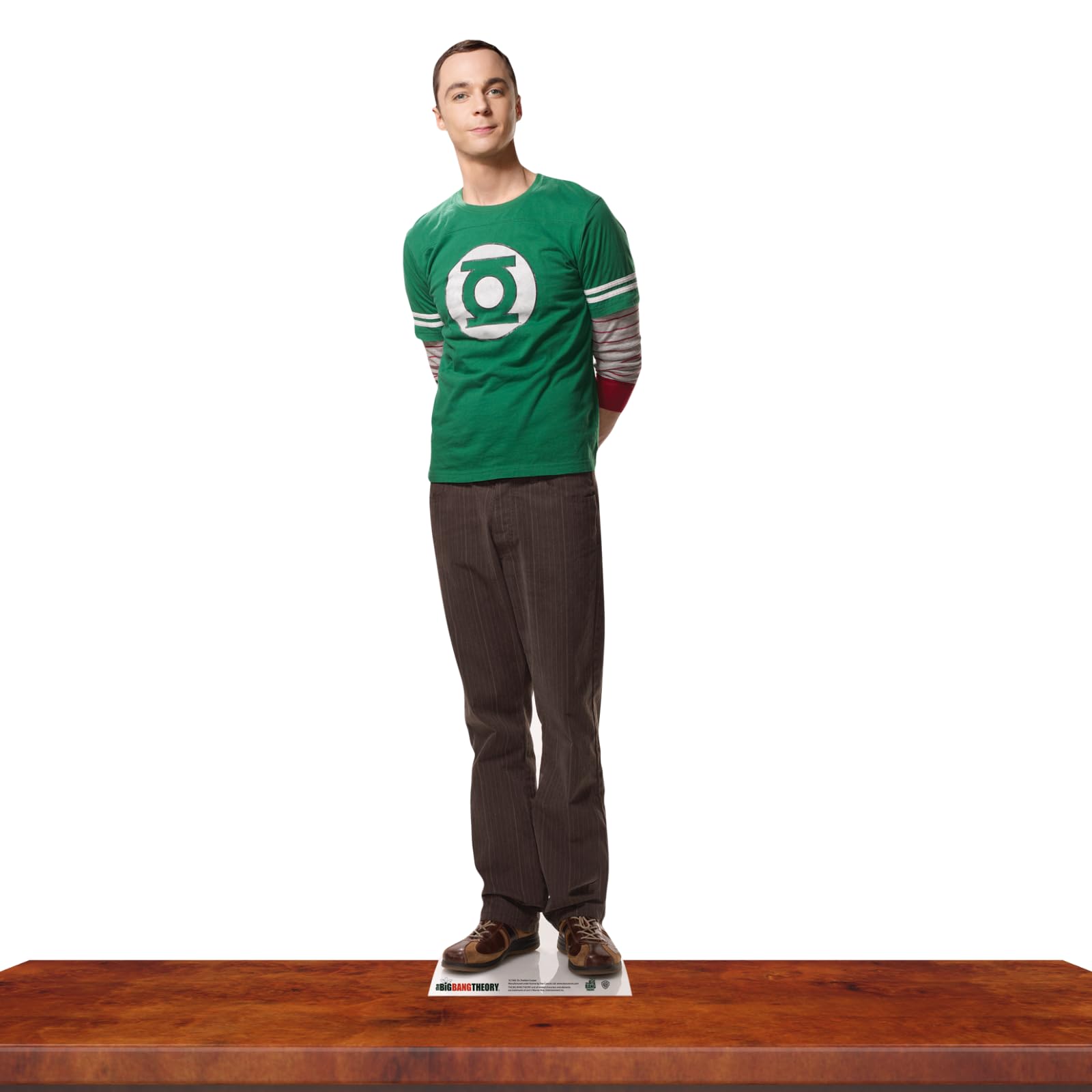 STAR CUTOUTS SC1960 The Big Bang Theory Sheldon Cooper Mini découpe en Carton – Cadeau Amusant, présentoir de Bureau et décoration de fête d'anniversaire
