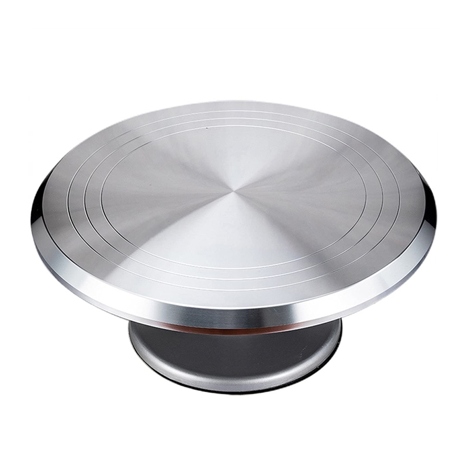 Tortenplatte Drehbar Kuchen-Stand-Backen-Werkzeug 12-Zoll-montierter Sahne-Kuchen-Tisch-Plattenspieler rotierender Tisch-Stand-Basis Umdrehen Dekorationstabelle Kuchen dekorieren Verbrauchsmaterial Ki