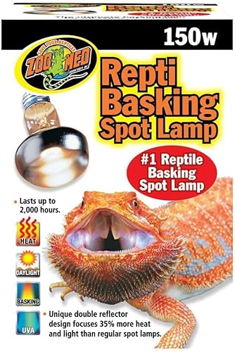 Zoo Med Repti - Bombilla de repuesto para lámpara de techo de 150 vatios paquete de 4