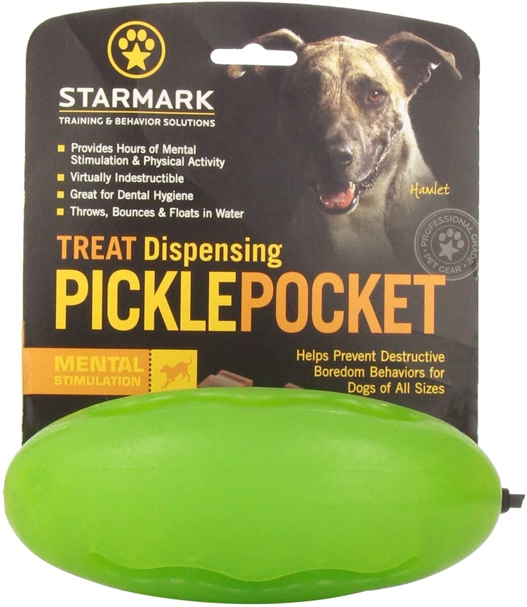 Rosewood 46070 Hundespielzeug Treat Dispensing Pickle Pocket