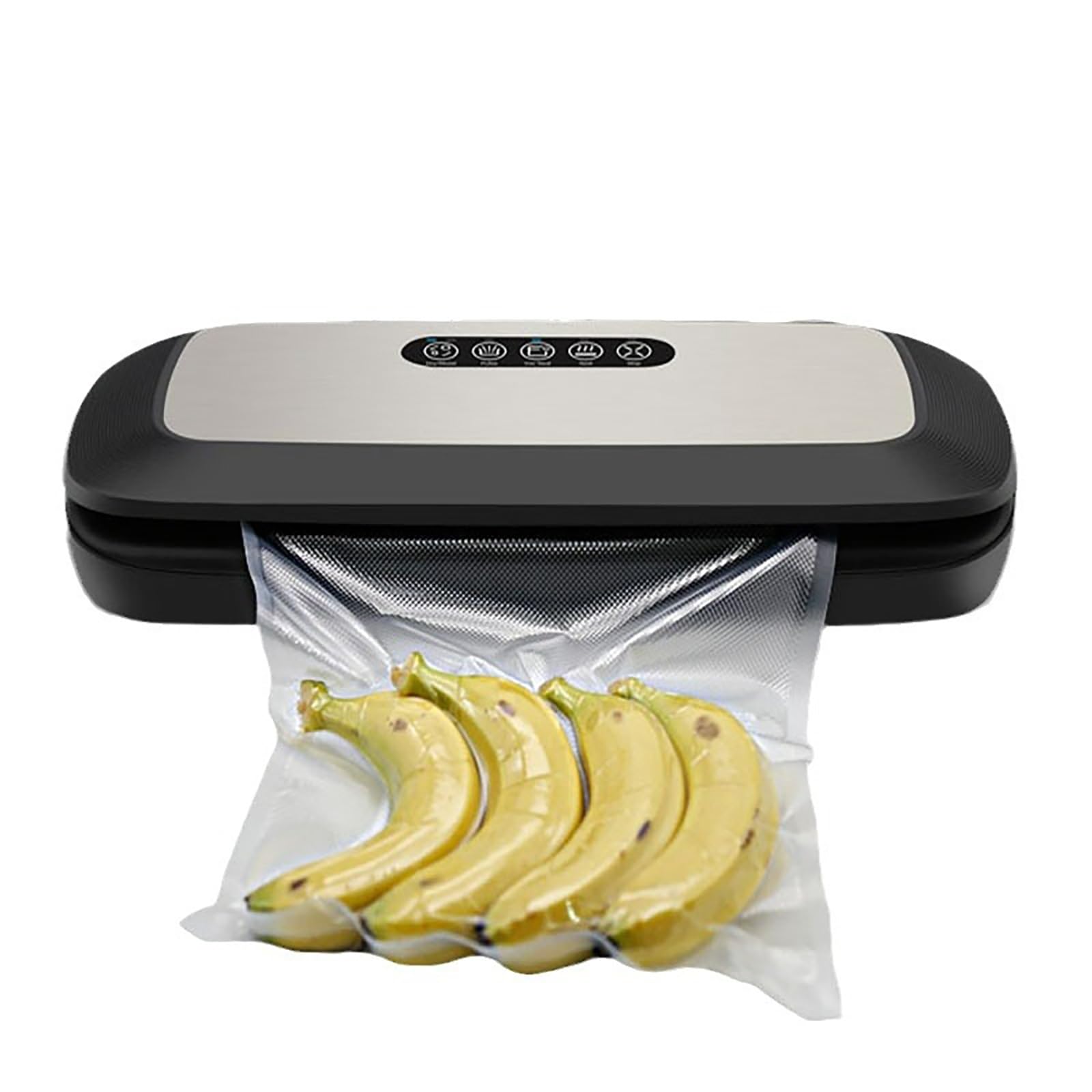 Scellage Sous Vide Haute Efficacité - Puissance D'aspiration Élevée, Scellage à L'aide D'un Seul Bouton, Scellage Sous Vide avec Bac D'égouttement Amovible, Facile à Nettoyer