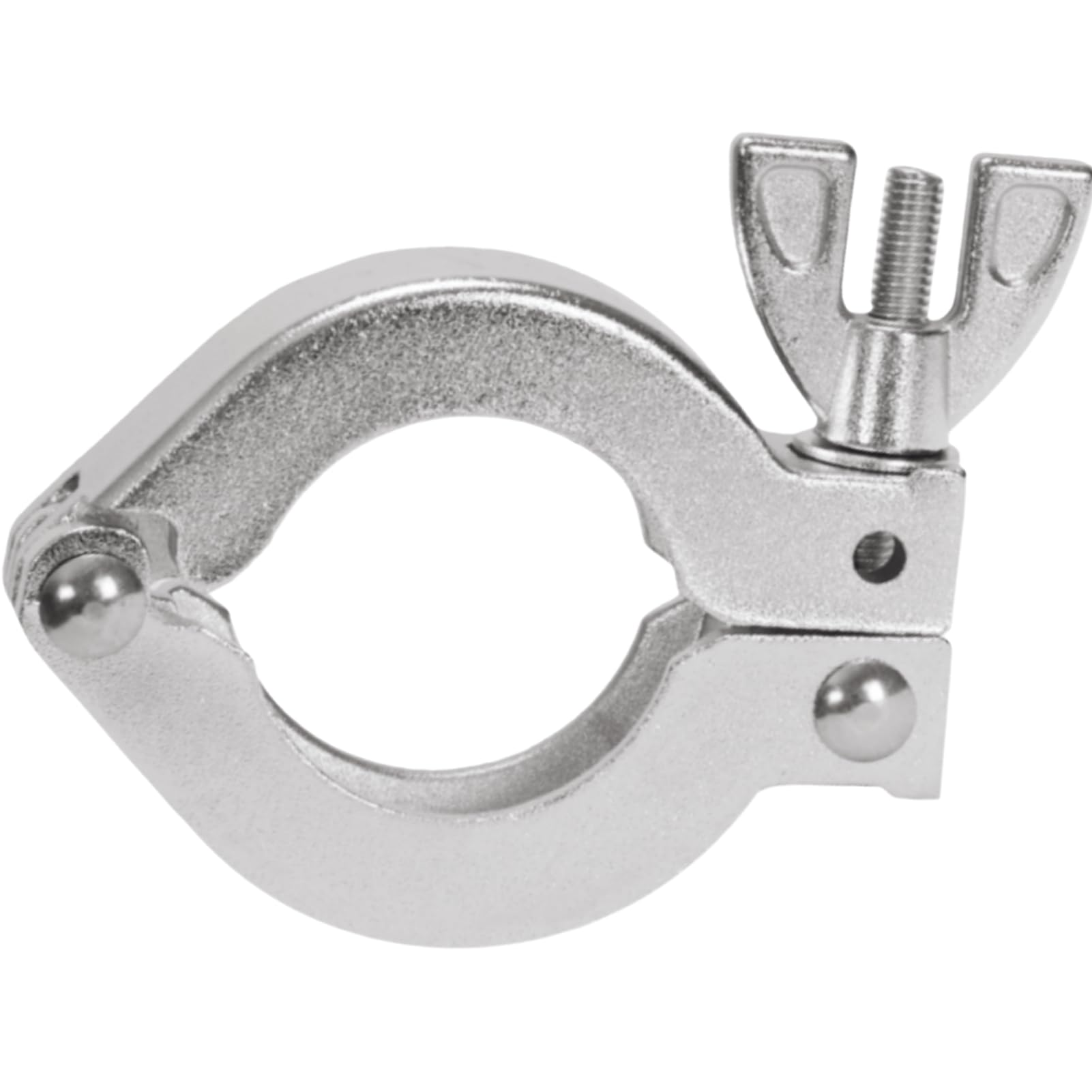2 Pcs KF-40 Quick Clamp with Wing Nut Closure - Vacuum Fittings for Secure Seal in Vacuum Systems(Aluminum KF25)